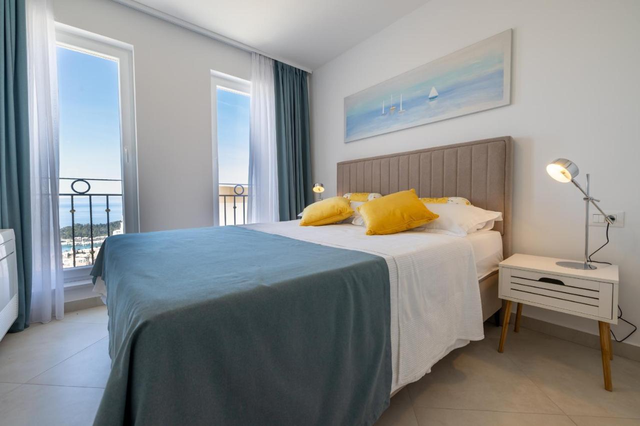 Villa Smaragd - Lapis - Luxury Apartment With Shared Pool Makarska Ngoại thất bức ảnh