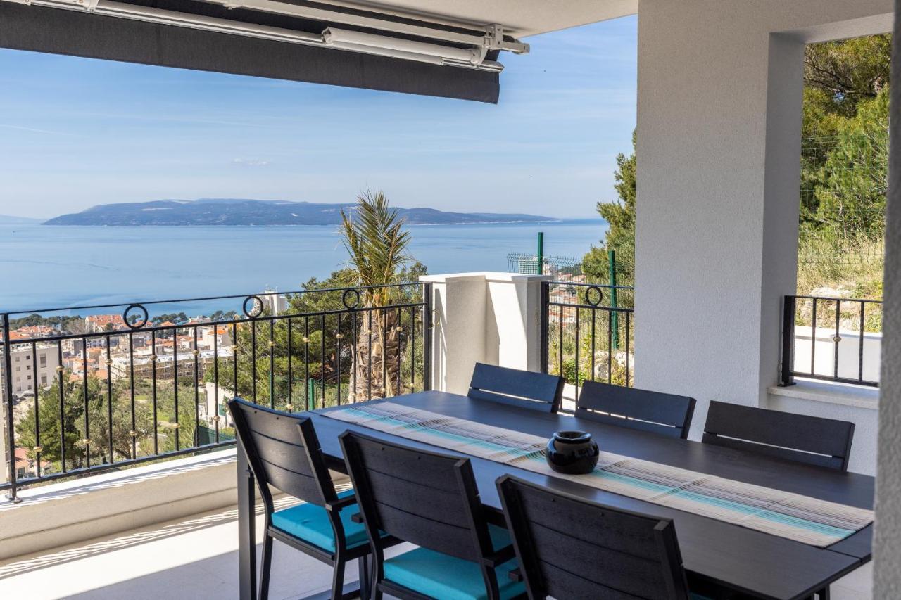 Villa Smaragd - Lapis - Luxury Apartment With Shared Pool Makarska Ngoại thất bức ảnh
