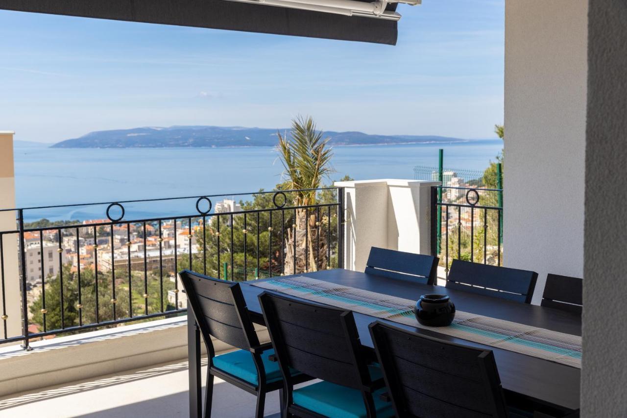 Villa Smaragd - Lapis - Luxury Apartment With Shared Pool Makarska Ngoại thất bức ảnh