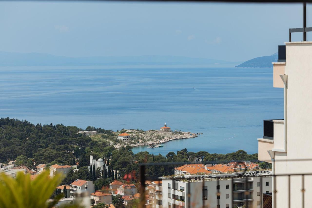 Villa Smaragd - Lapis - Luxury Apartment With Shared Pool Makarska Ngoại thất bức ảnh