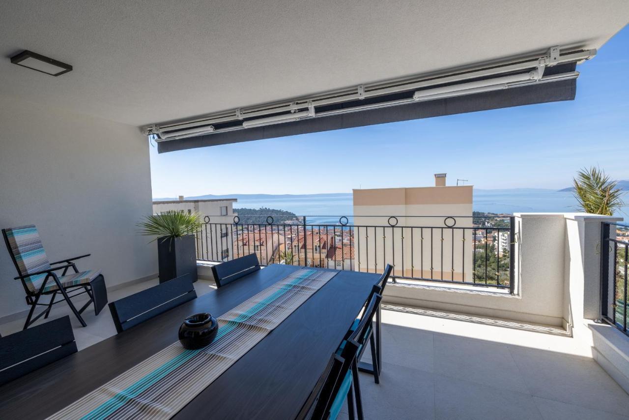 Villa Smaragd - Lapis - Luxury Apartment With Shared Pool Makarska Ngoại thất bức ảnh